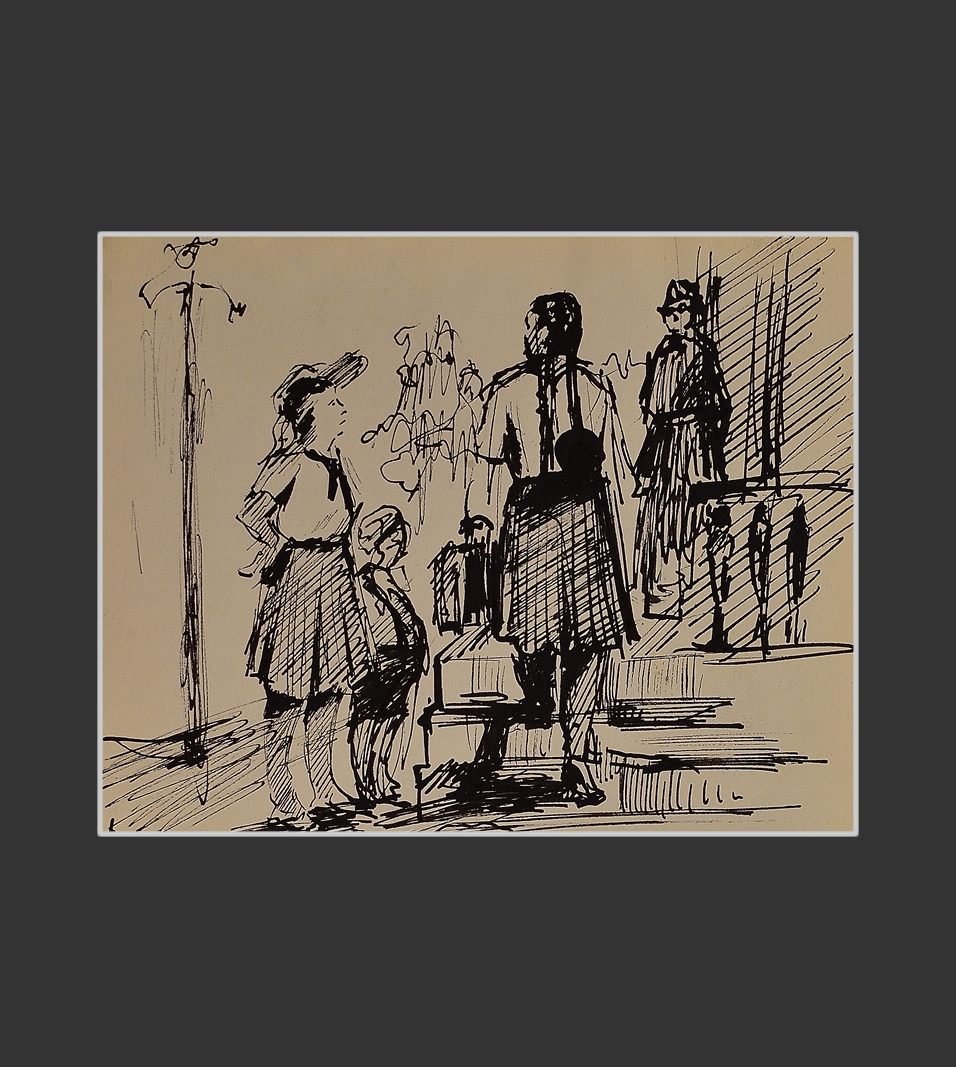 Notepad18 x 23 cm, Paper, China Ink