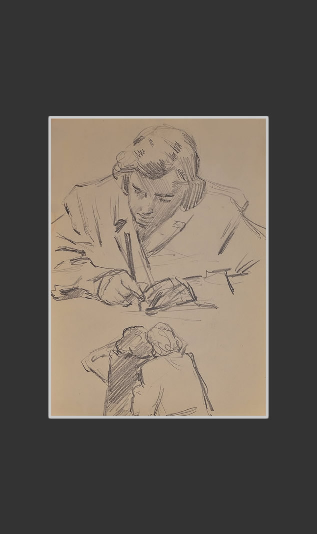 Notepad18 x 14 cm, Paper, Pencil