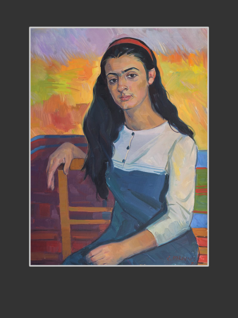 Portrait of Susanna80 x 60 cm, Oil on Canvas, 1970