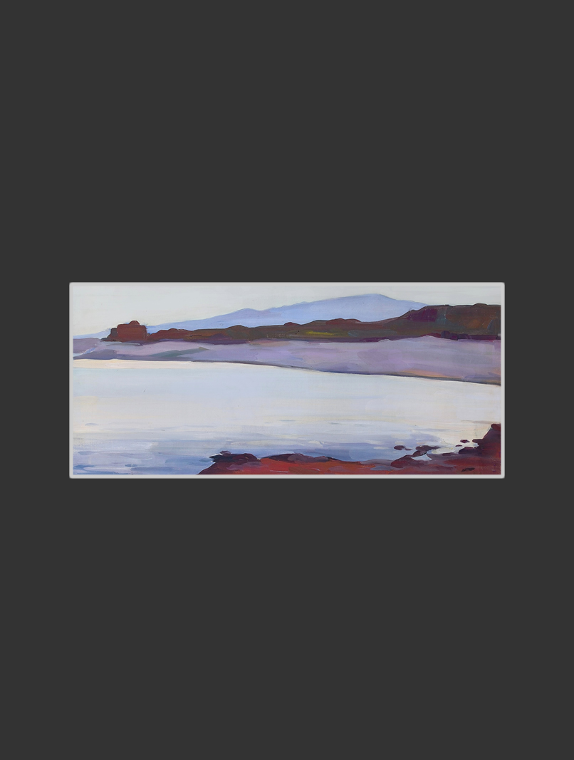 View toward Hayravank Monastery27 x 60 cm, Oil on Canvas, 1960-1965