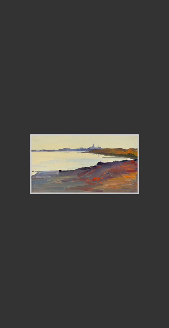 Marine sketch20 x 34 cm, Oil on Treated Cardboard, 1976